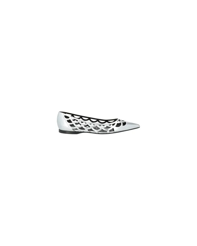 Sergio Rossi SCHUHE - Ballerinasauf YOOX.COM Silber
