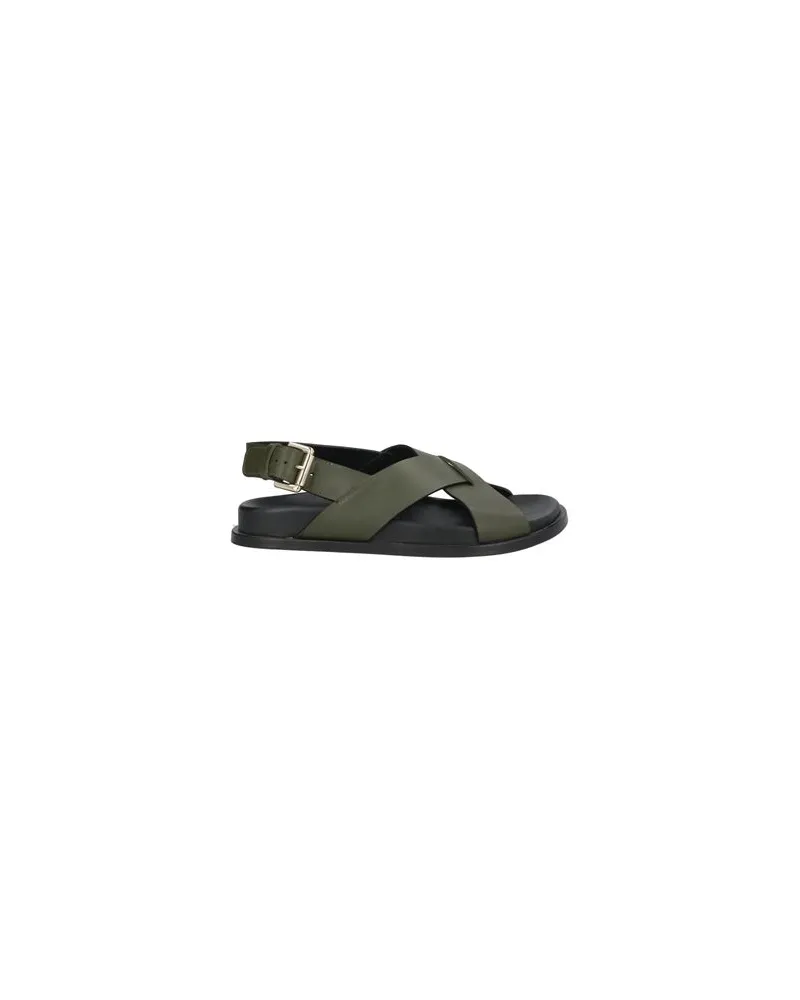 Guglielmo Rotta SCHUHE - Sandalenauf YOOX.COM Militärgrün