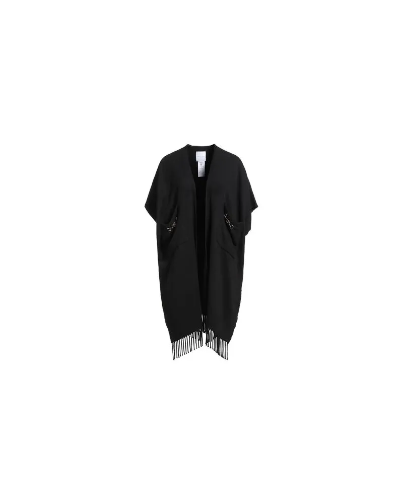 Gaëlle Bonheur JACKEN & MÄNTEL - Capesauf YOOX.COM Schwarz