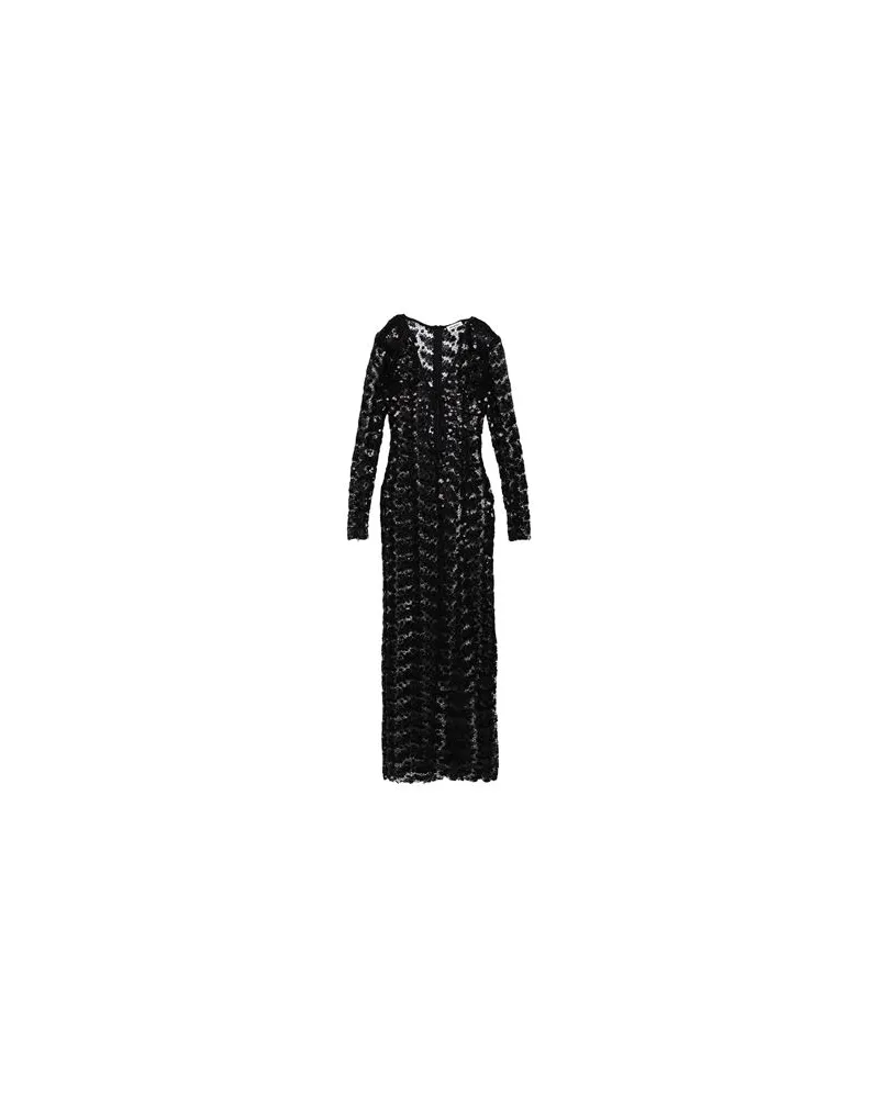 NEW ARRIVALS KLEIDER - Maxi-Kleiderauf YOOX.COM Schwarz