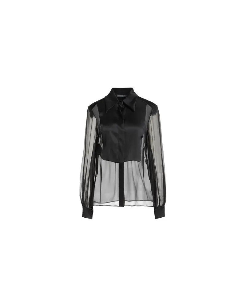 Alberta Ferretti TOPS - Hemdenauf YOOX.COM Schwarz