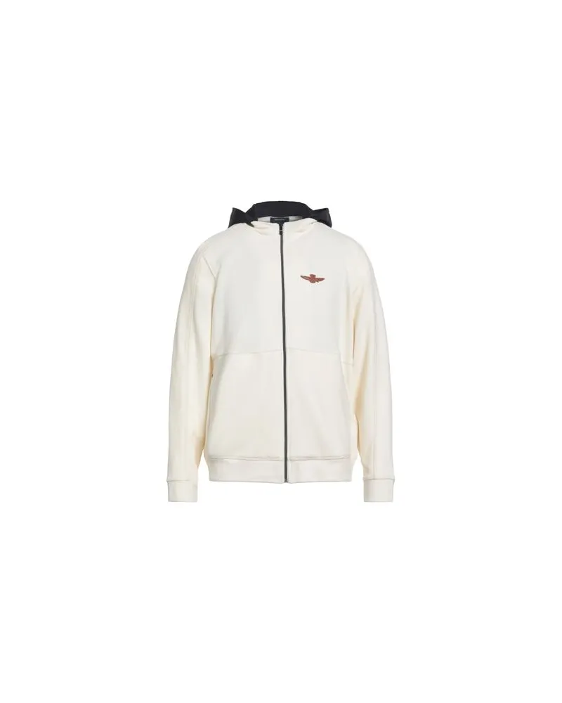 Aeronautica Militare TOPS - Sweatshirtsauf YOOX.COM Elfenbein