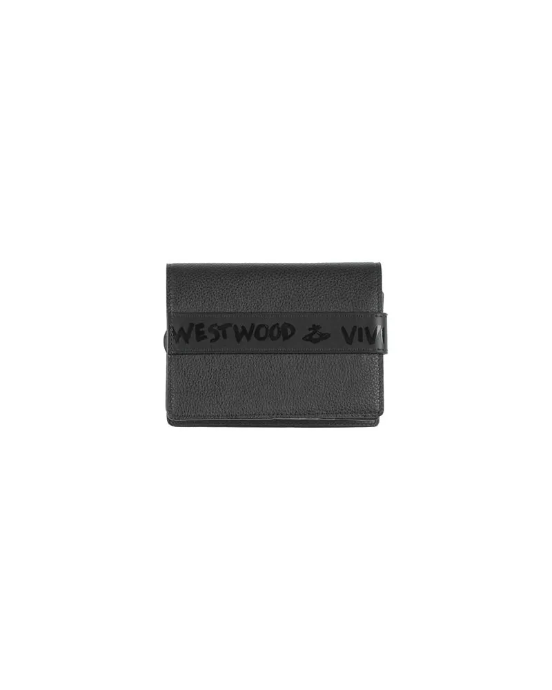 Vivienne Westwood Kleinlederwaren - Brieftaschenauf YOOX.COM Schwarz