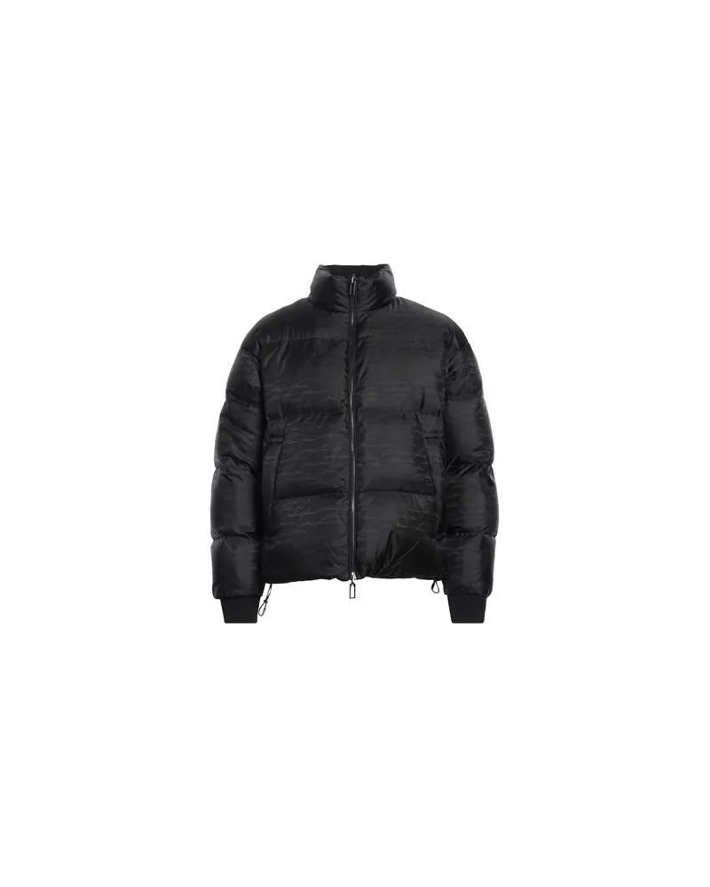 Emporio Armani JACKEN & MÄNTEL - Pufferjacken & Daunenjackenauf YOOX.COM Schwarz