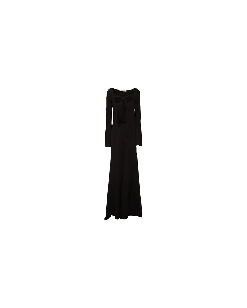Philosophy Di Lorenzo Serafini KLEIDER - Maxi-Kleiderauf YOOX.COM Schwarz