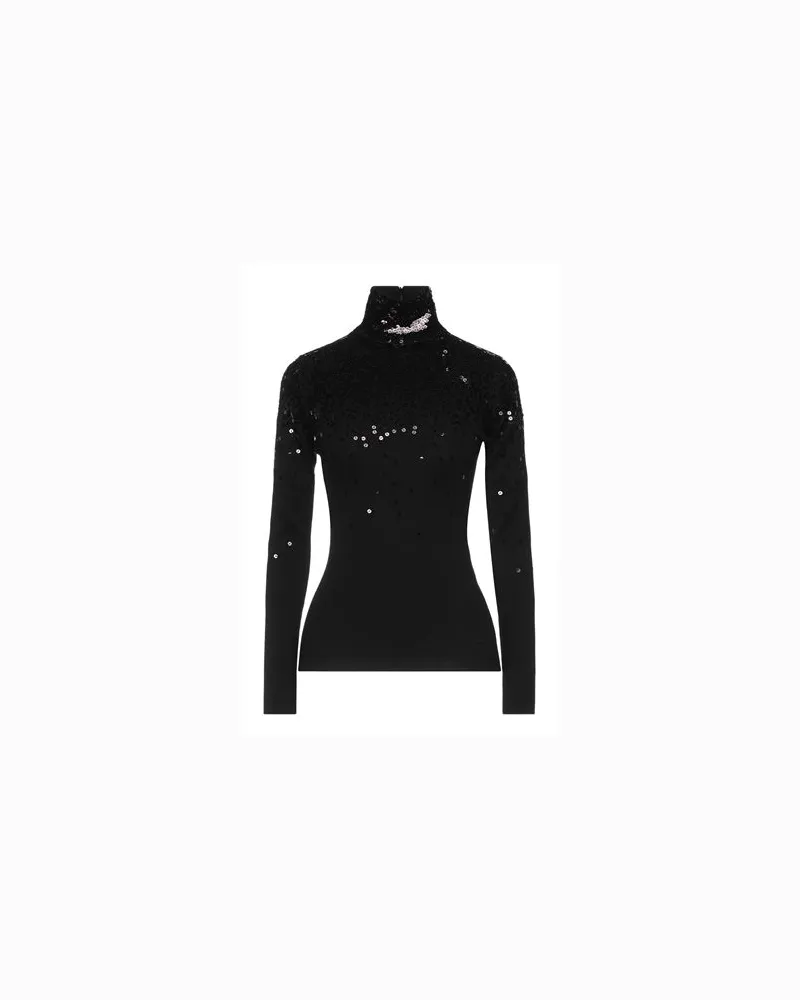 Valentino Garavani STRICKWAREN - Rollkragenpulloverauf YOOX.COM Schwarz