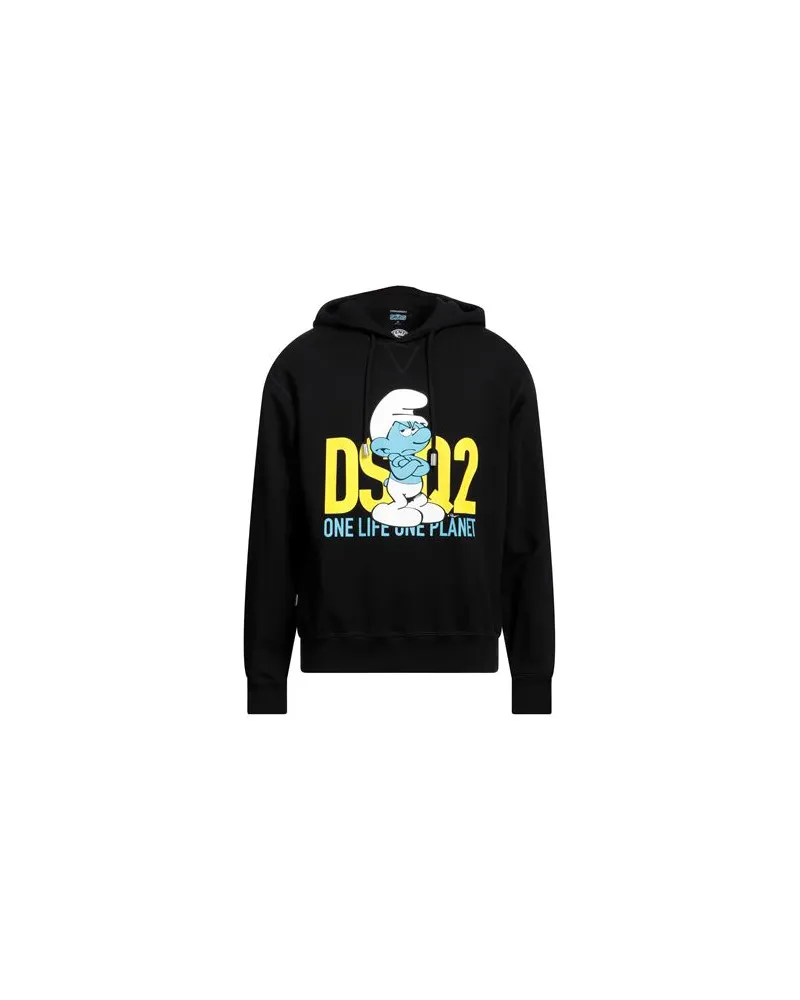 Dsquared2 TOPS - Sweatshirtsauf YOOX.COM Schwarz