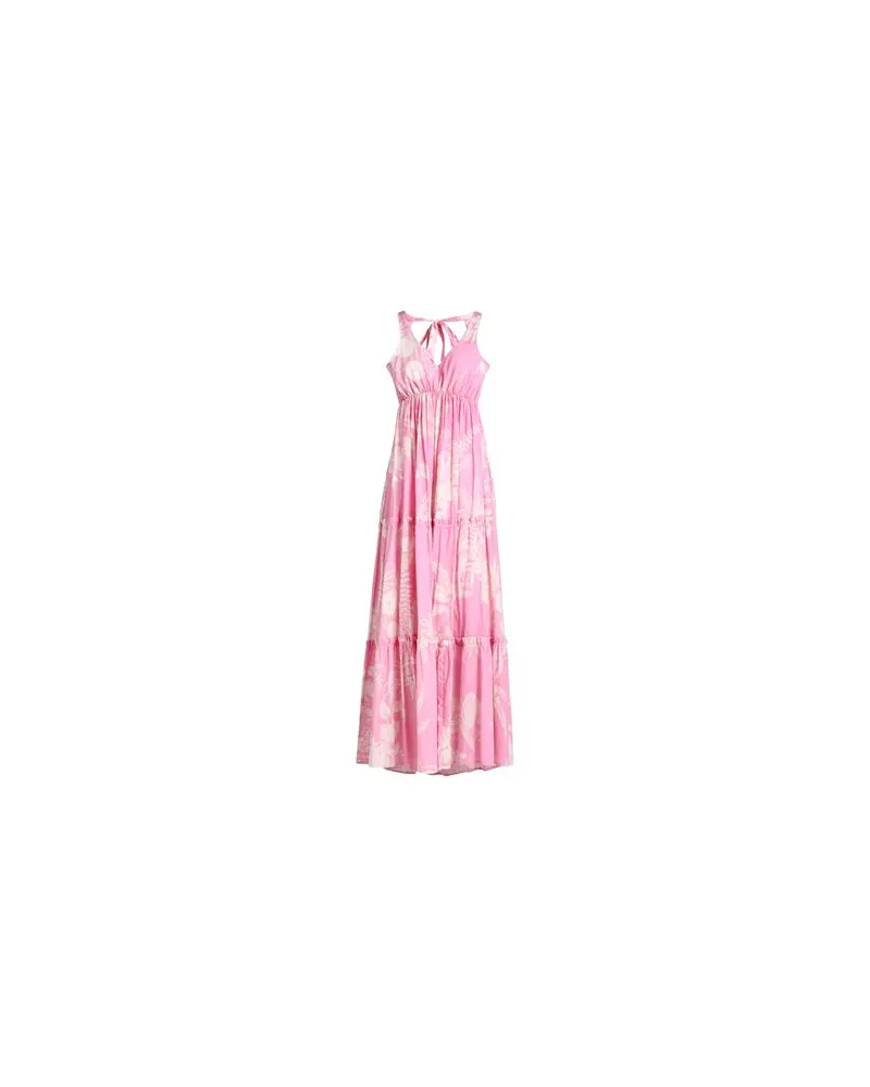 Kaos KLEIDER - Maxi-Kleiderauf YOOX.COM Rosa