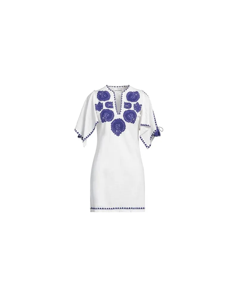 Antik Batik KLEIDER - Mini-Kleiderauf YOOX.COM Weiß