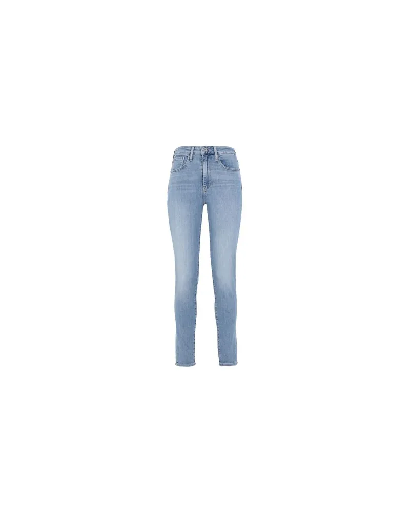 Levi's 721 HIGH RISE SKINNY   - HOSEN & RÖCKE - Jeanshosenauf YOOX.COM Blau