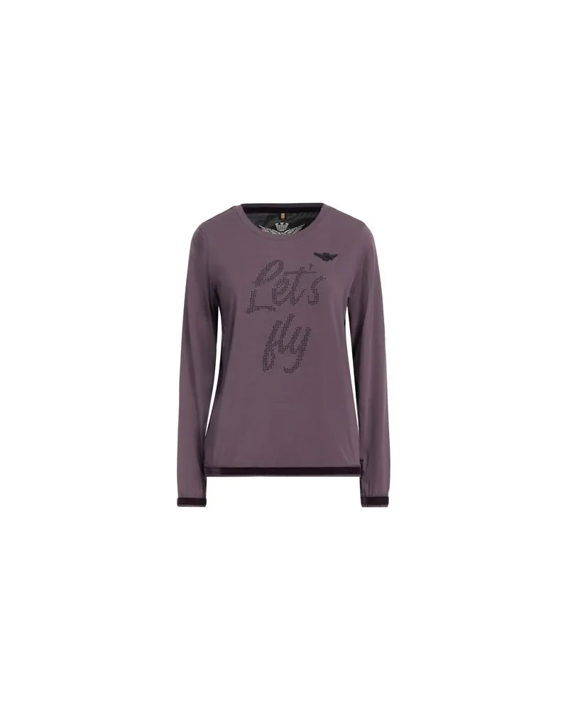Aeronautica Militare TOPS - T-shirtsauf YOOX.COM Violett