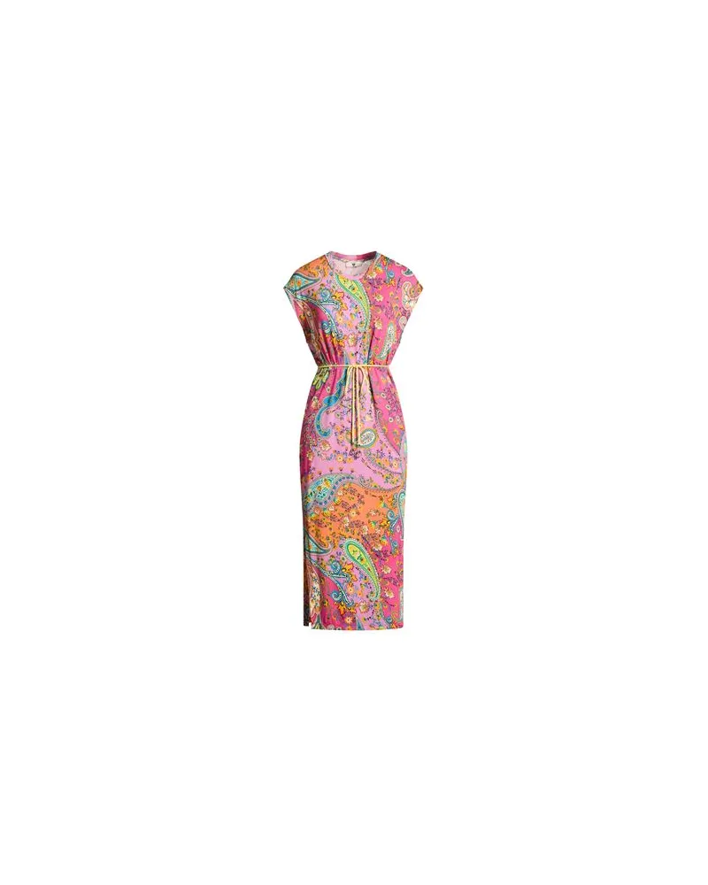 Twin-Set KLEIDER - Midi-Kleiderauf YOOX.COM Fuchsia