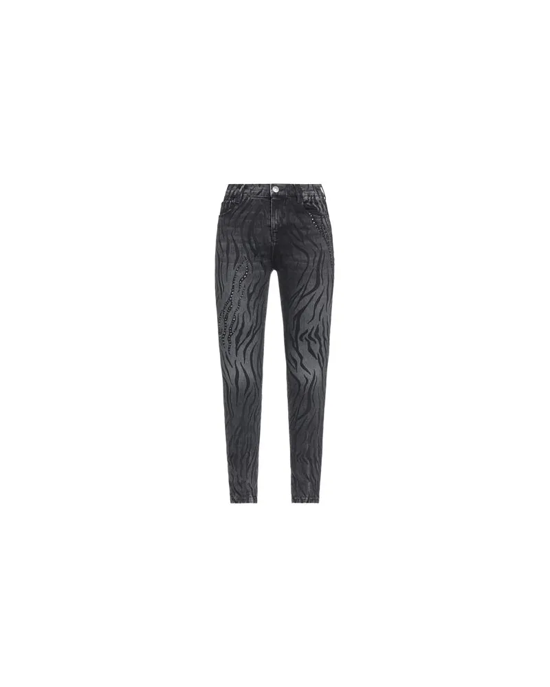 My Twin Twinset HOSEN & RÖCKE - Jeanshosenauf YOOX.COM Schwarz