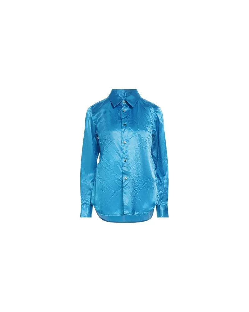 Comme des Garçons TOPS - Hemdenauf YOOX.COM Azurblau