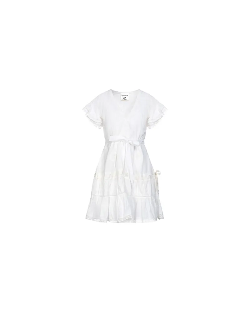 Semicouture KLEIDER - Mini-Kleiderauf YOOX.COM Weiß
