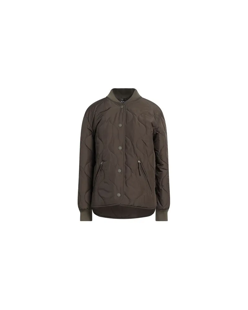 A.P.C. JACKEN & MÄNTEL - Pufferjacken & Daunenjackenauf YOOX.COM Militärgrün