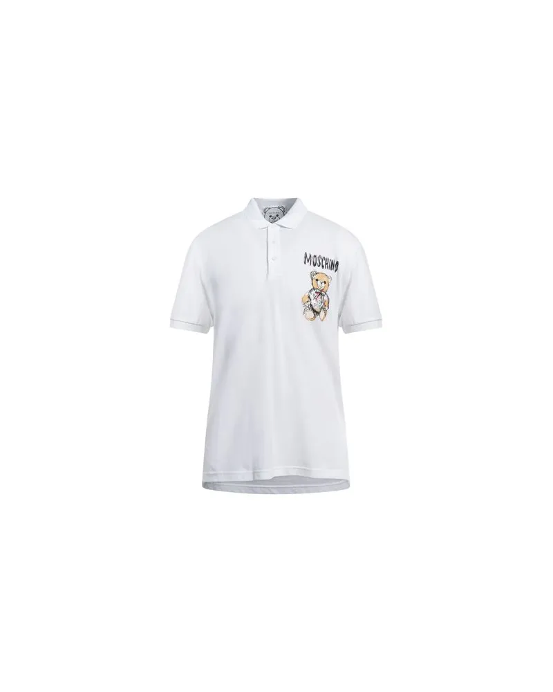Moschino TOPS - Poloshirtsauf YOOX.COM Weiß