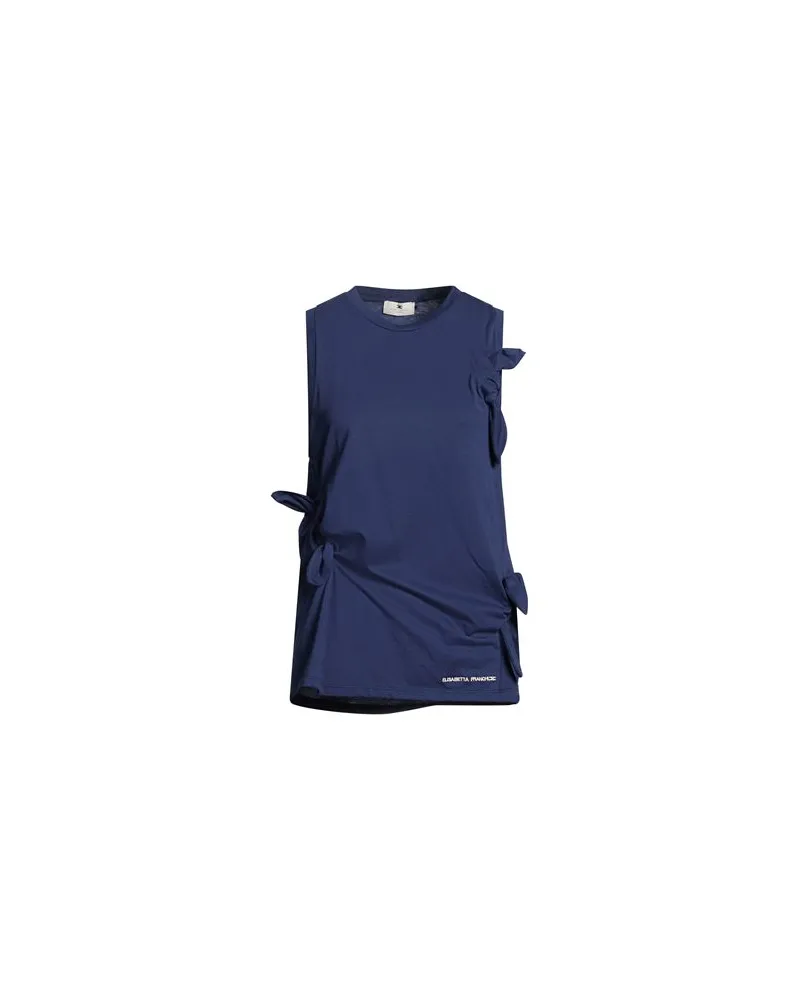 Elisabetta Franchi TOPS - T-shirtsauf YOOX.COM Marineblau