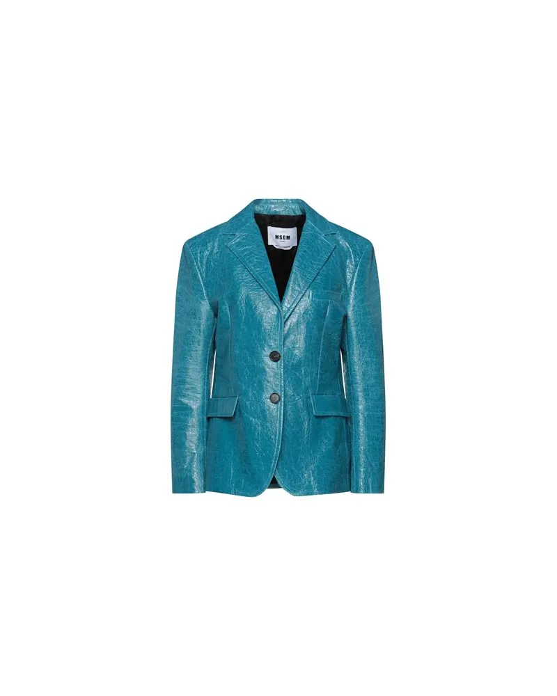 MSGM ANZÜGE und CO-ORDS - Blazersauf YOOX.COM Hellblau