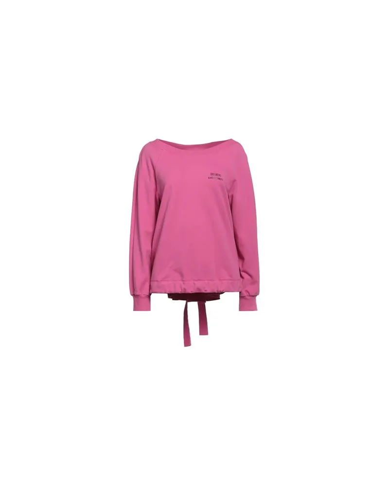 Alberta Ferretti TOPS - Sweatshirtsauf YOOX.COM Fuchsia