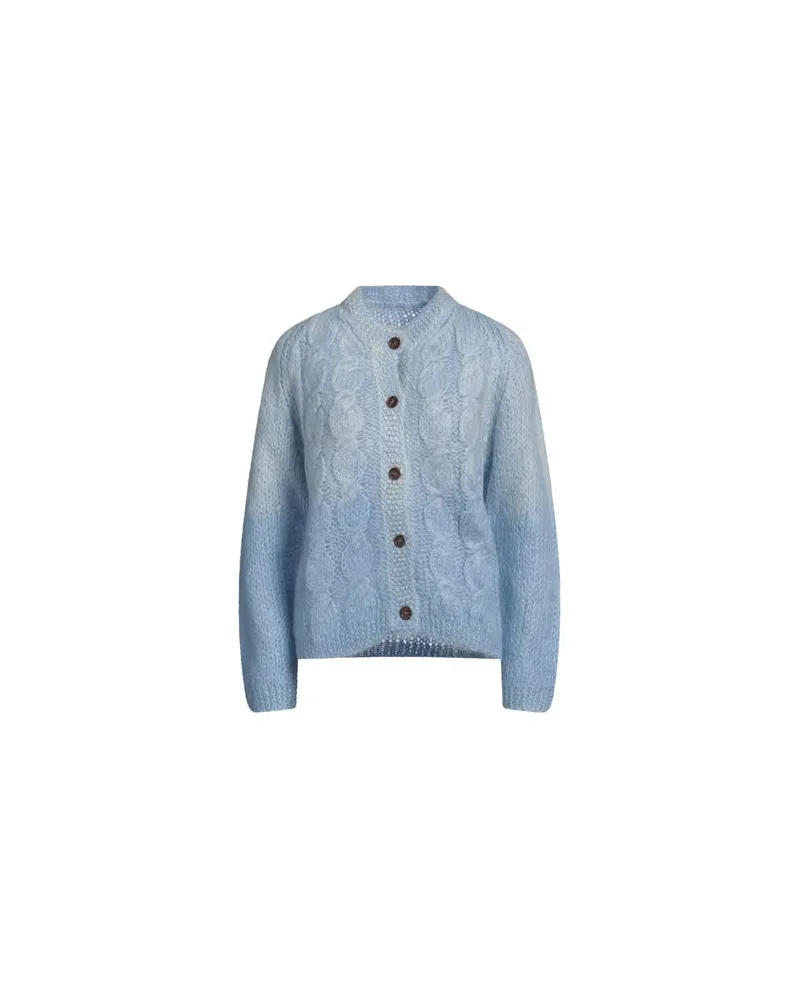Maison Margiela STRICKWAREN - Strickjackenauf YOOX.COM Himmelblau
