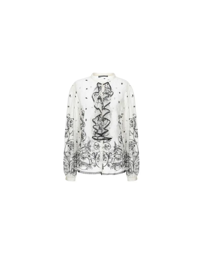 Alberta Ferretti TOPS - Hemdenauf YOOX.COM Elfenbein