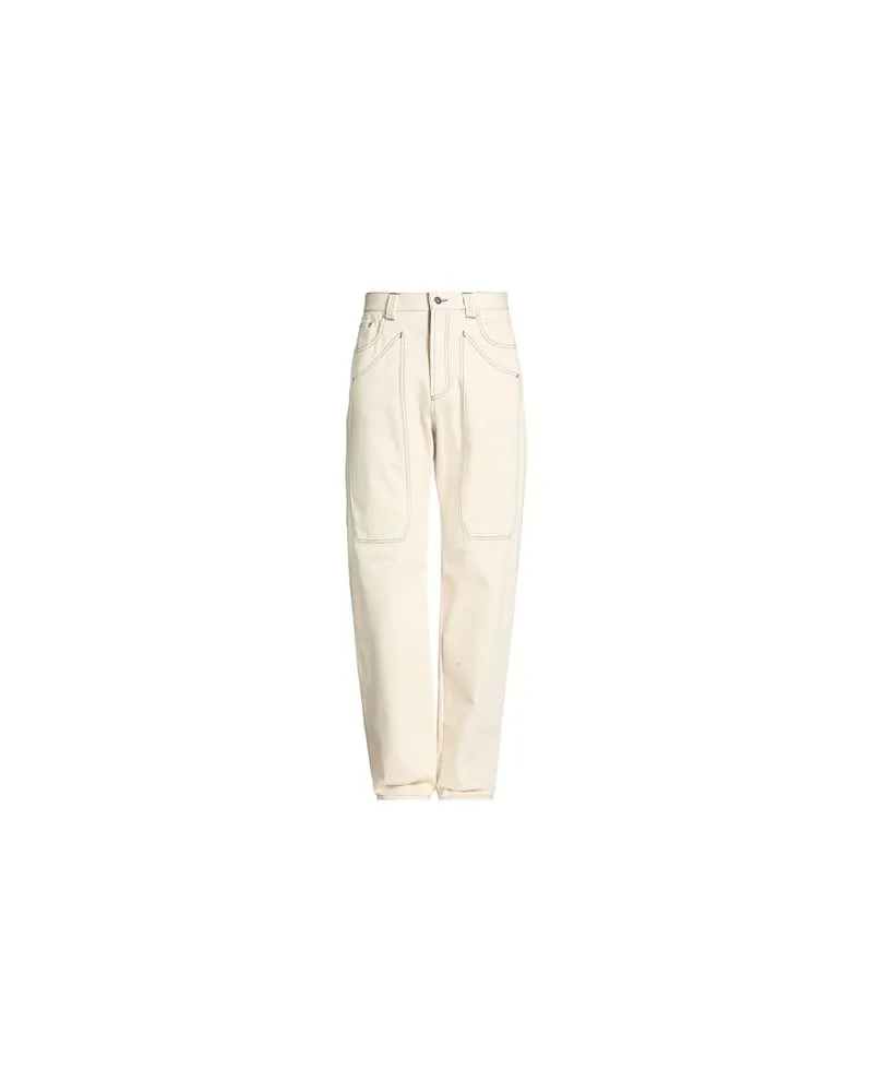 Winnie NYC HOSEN & RÖCKE - Jeanshosenauf YOOX.COM Elfenbein