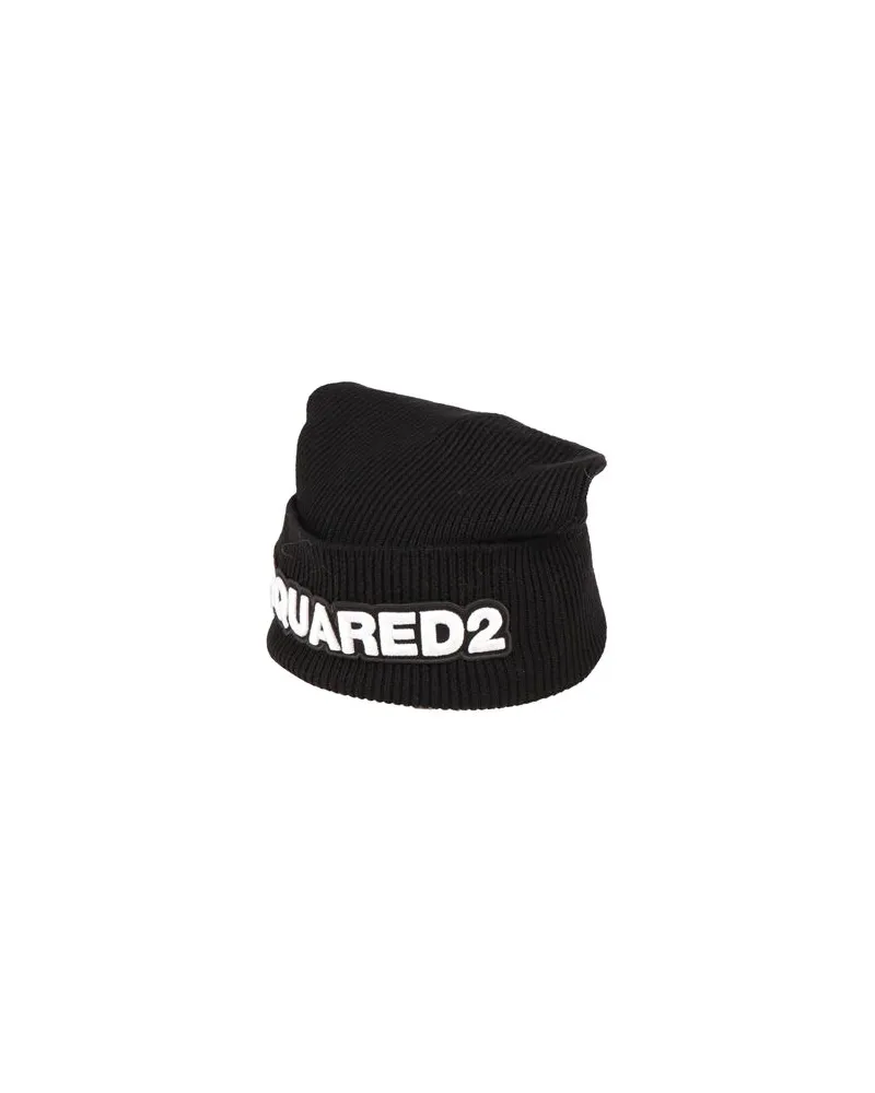 Dsquared2 ACCESSOIRES - Mützen & Hüteauf YOOX.COM Schwarz