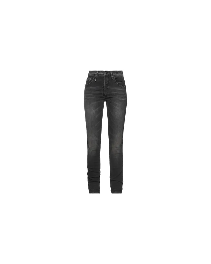 R13 HOSEN & RÖCKE - Jeanshosenauf YOOX.COM Schwarz