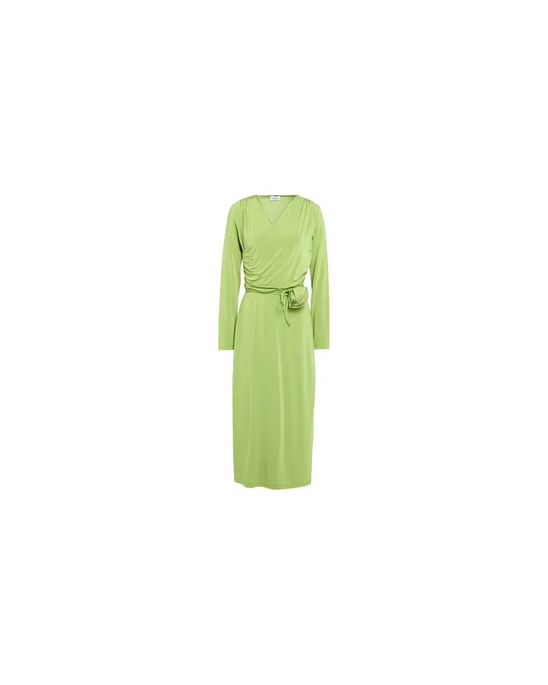 MARELLA KLEIDER - Midi-Kleiderauf YOOX.COM Limettengrün