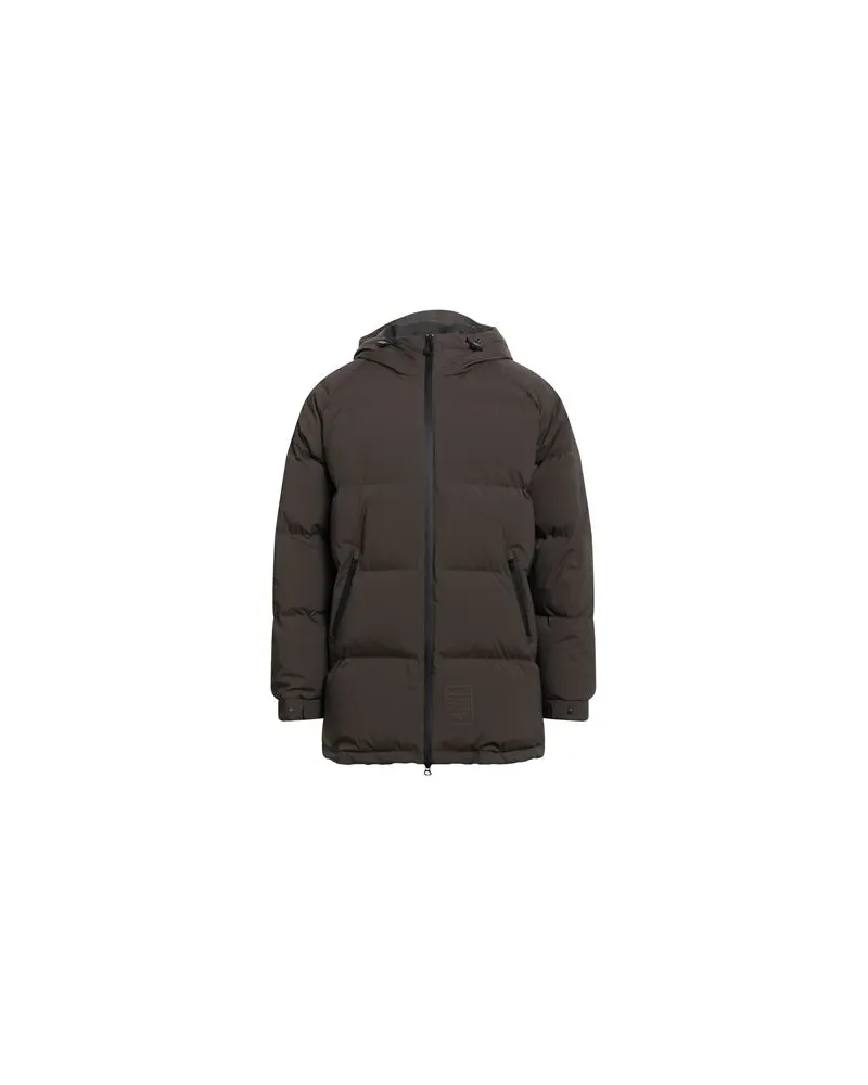 Paltò JACKEN & MÄNTEL - Pufferjacken & Daunenjackenauf YOOX.COM Dunkelbraun