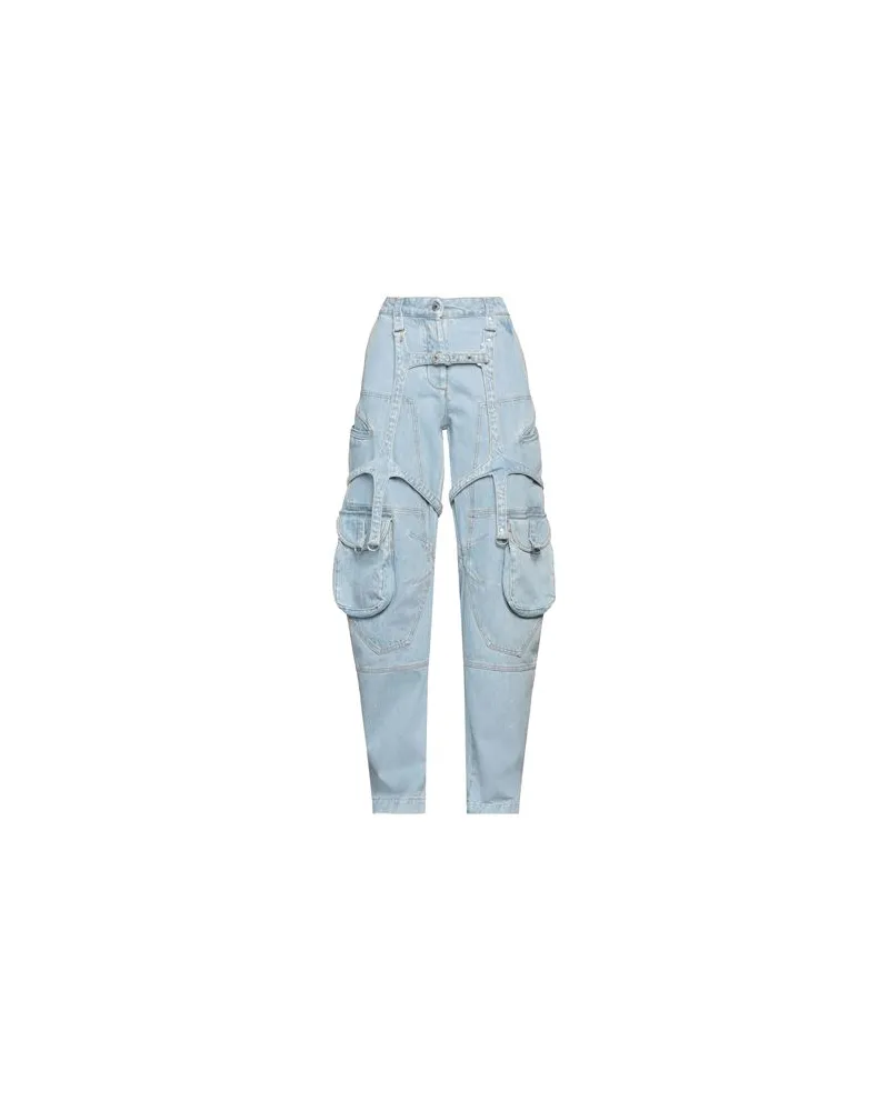OFF-WHITE HOSEN & RÖCKE - Jeanshosenauf YOOX.COM Blau