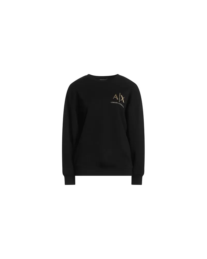 Armani Exchange TOPS - Sweatshirtsauf YOOX.COM Schwarz