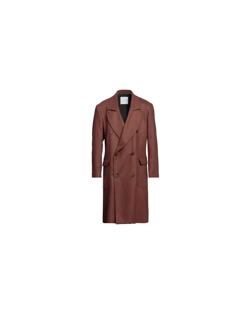 Gaëlle Bonheur JACKEN & MÄNTEL - Mäntelauf YOOX.COM Lederfarben