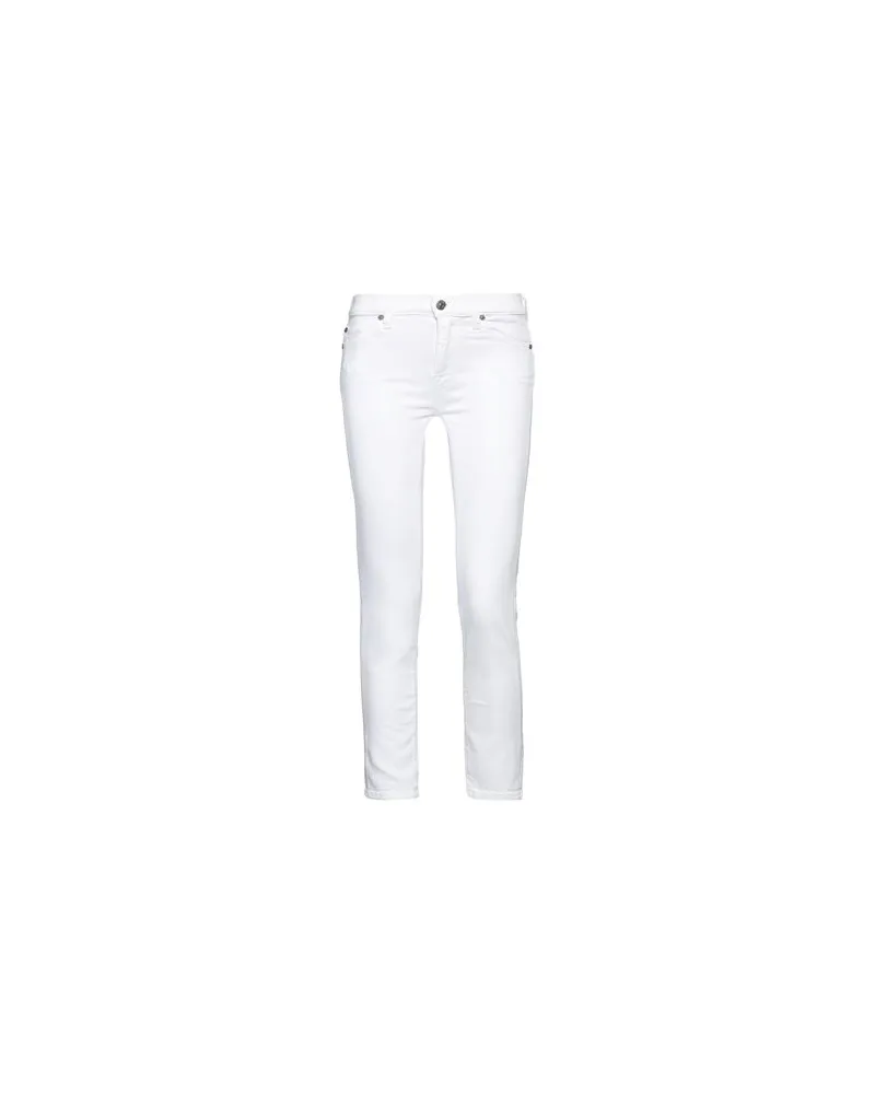 7 for all mankind HOSEN & RÖCKE - Jeanshosenauf YOOX.COM Weiß