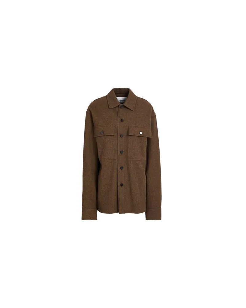 Jil Sander TOPS - Hemdenauf YOOX.COM Militärgrün