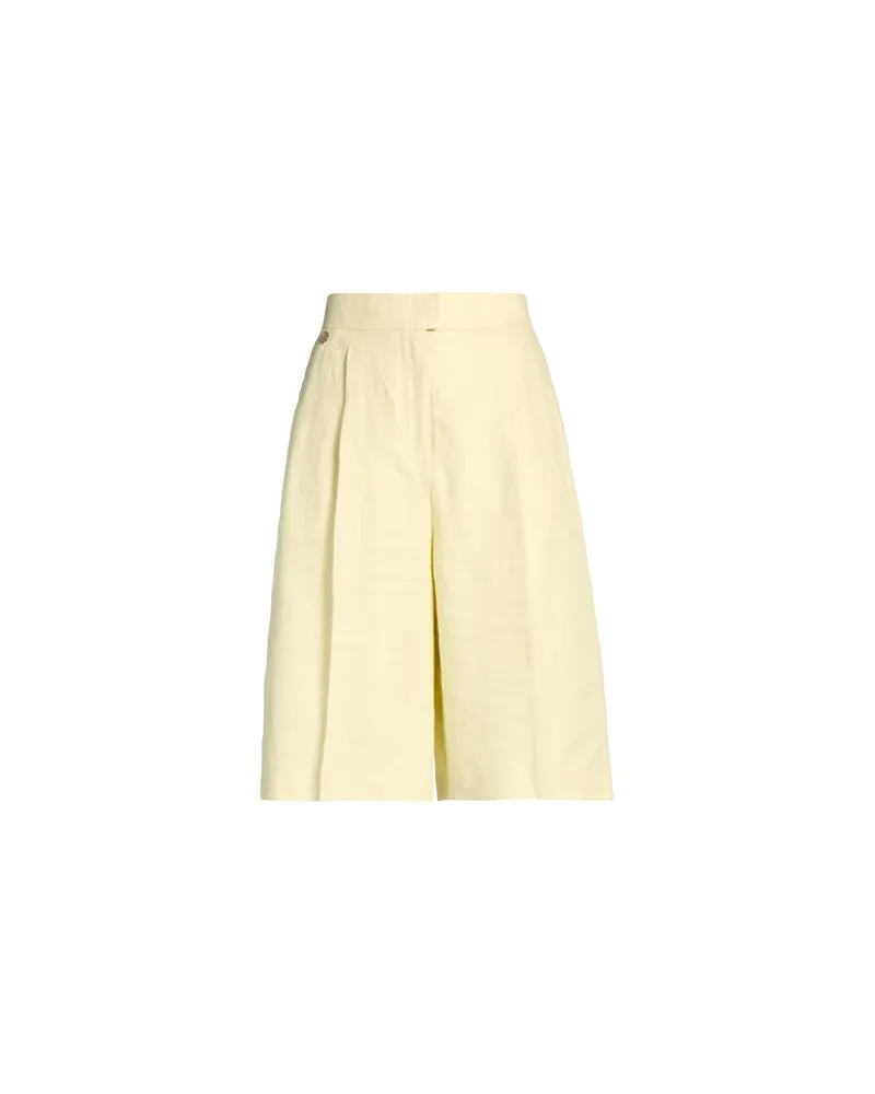 AGNONA HOSEN & RÖCKE - Shorts & Bermudashortsauf YOOX.COM Pastellgelb