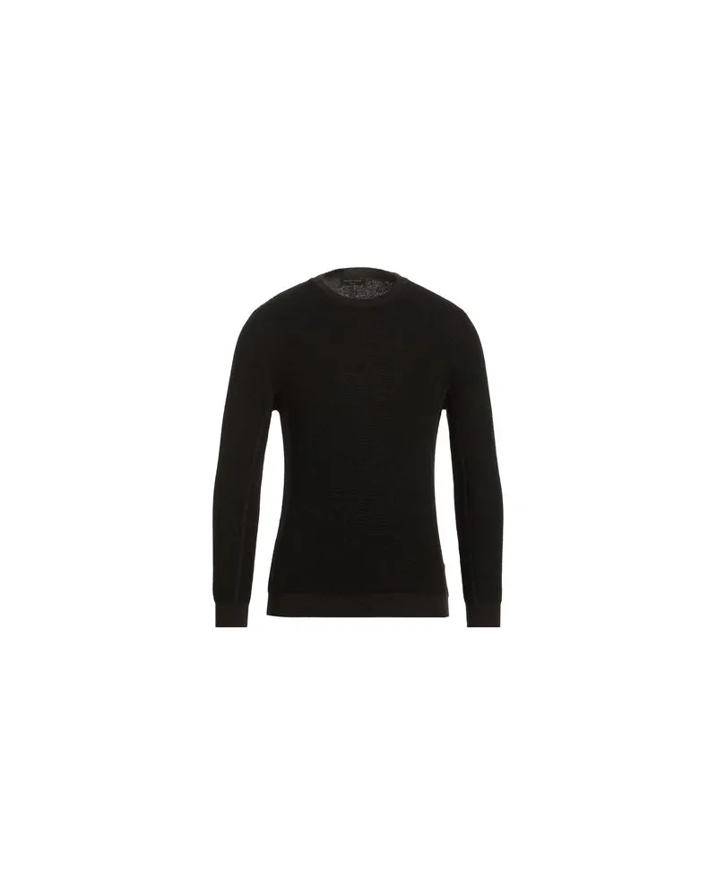 Roberto Collina STRICKWAREN - Pulloverauf YOOX.COM Schwarz