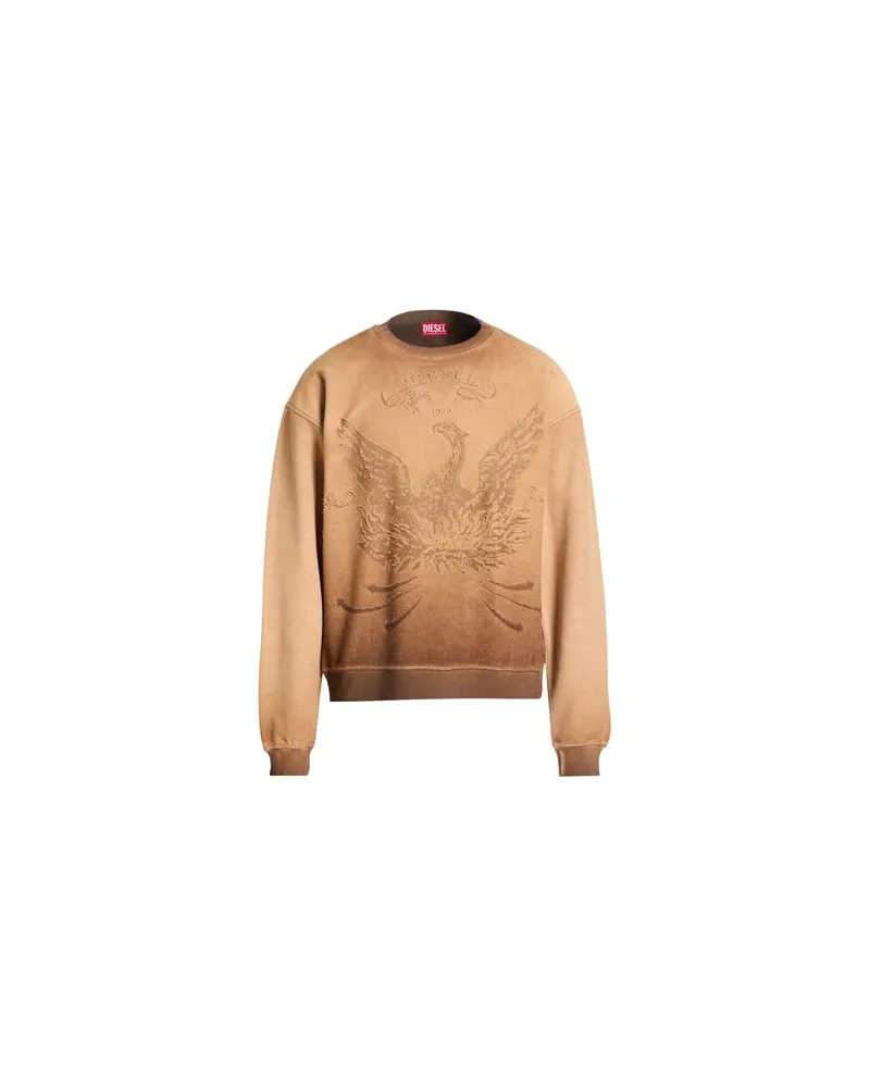Diesel TOPS - Sweatshirtsauf YOOX.COM Lederfarben