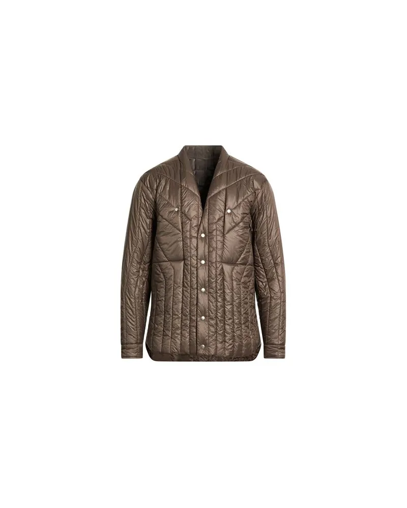 Rick Owens JACKEN & MÄNTEL - Pufferjacken & Daunenjackenauf YOOX.COM Maulwurfsgrau