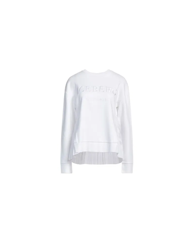 Iceberg TOPS - Sweatshirtsauf YOOX.COM Weiß
