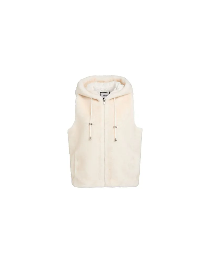 MAX&MOI JACKEN & MÄNTEL - Shearling- & Kunstfellauf YOOX.COM Elfenbein