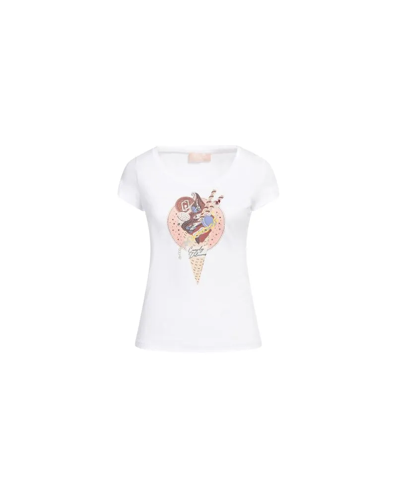 Liu Jo TOPS - T-shirtsauf YOOX.COM Weiß