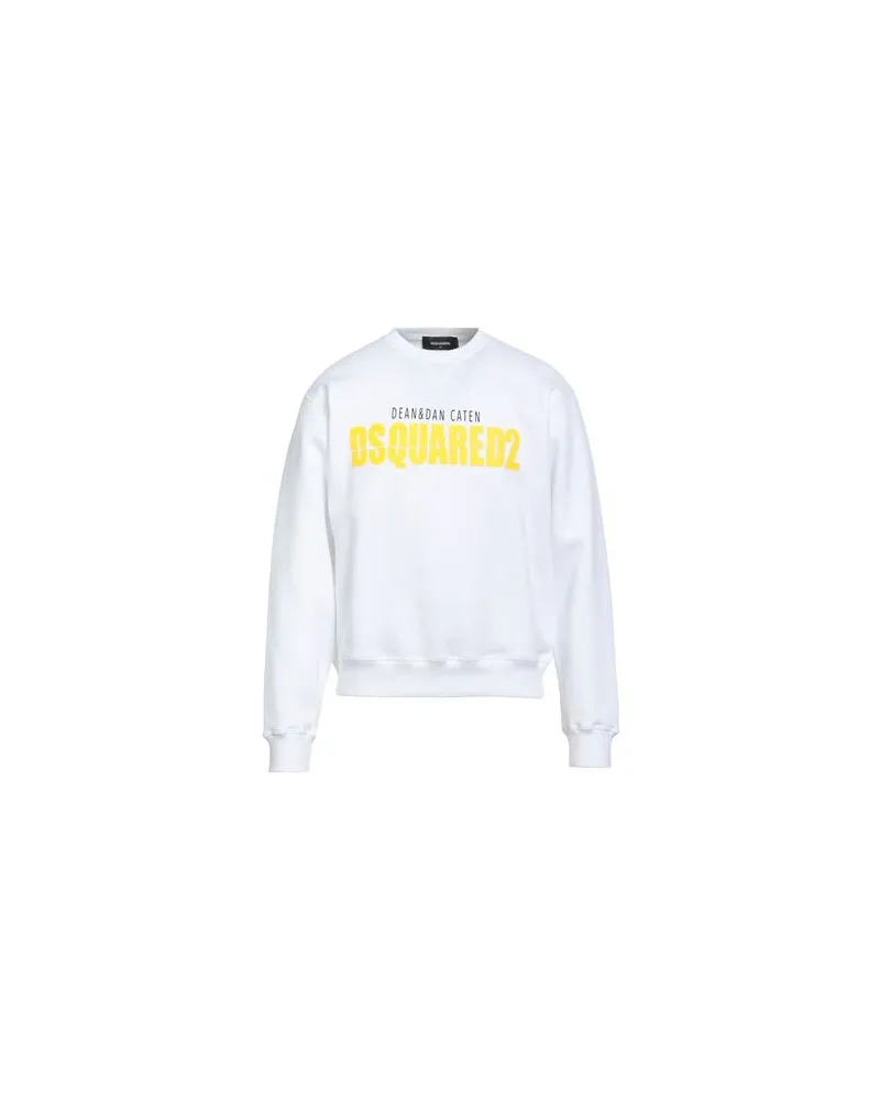 Dsquared2 TOPS - Sweatshirtsauf YOOX.COM Weiß