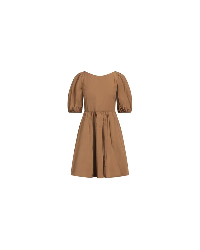 RED Valentino KLEIDER - Mini-Kleiderauf YOOX.COM Braun