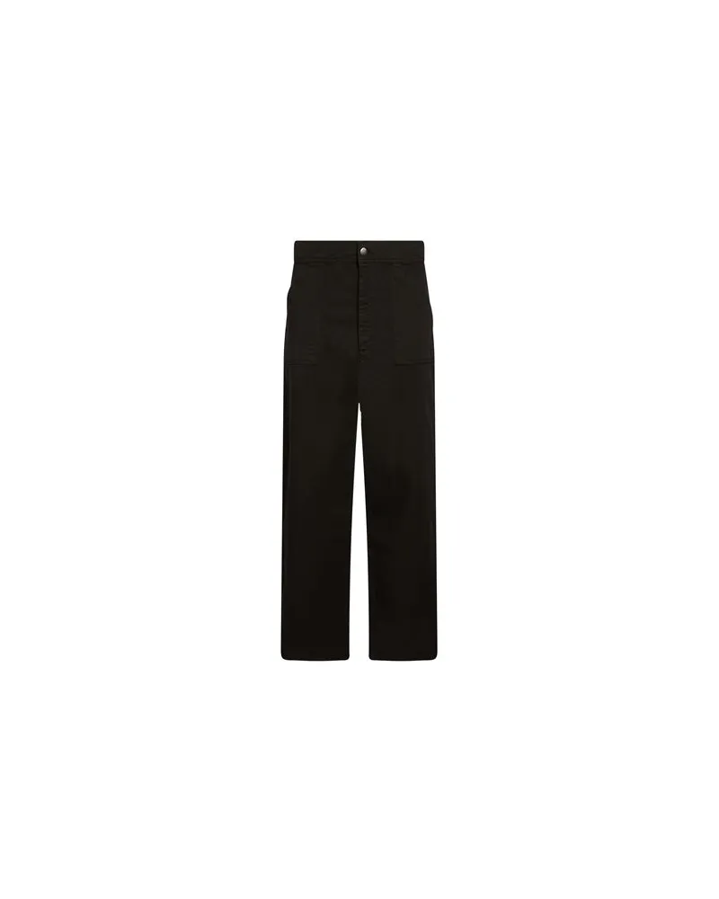 SOLOTRE HOSEN & RÖCKE - Hosenauf YOOX.COM Schwarz