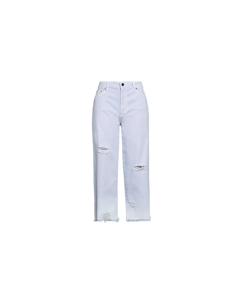 Semicouture HOSEN & RÖCKE - Jeanshosenauf YOOX.COM Lila