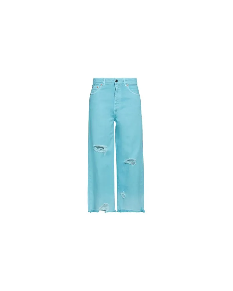 Semicouture HOSEN & RÖCKE - Jeanshosenauf YOOX.COM Tūrkis