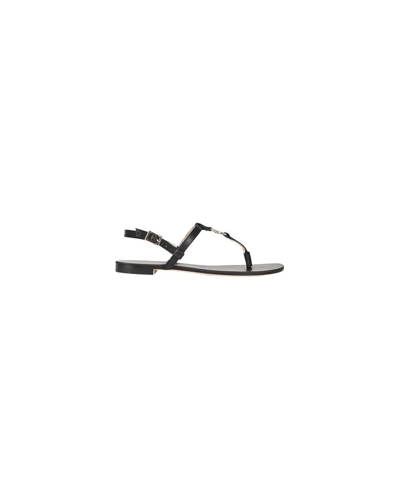 Twin-Set SCHUHE - Zehentrennerauf YOOX.COM Schwarz