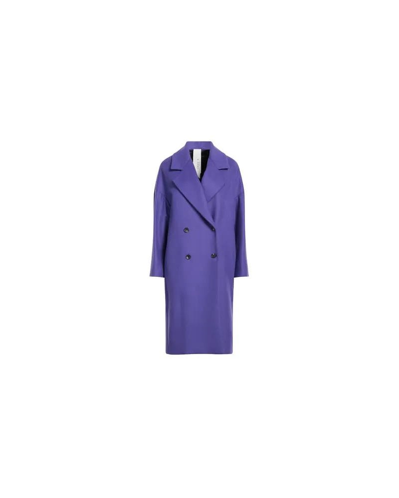 Annie P. JACKEN & MÄNTEL - Mäntelauf YOOX.COM Violett